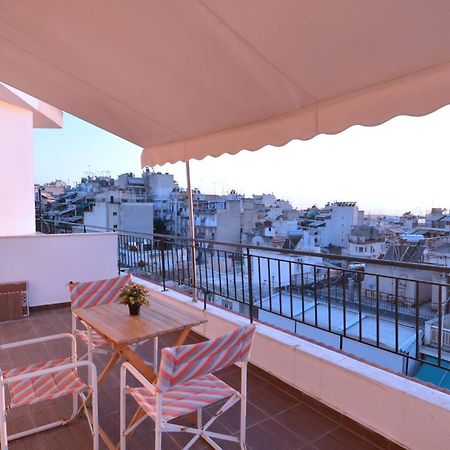 A Minimal Retire At Kypseli With An Amazing View Apartment Athens Ngoại thất bức ảnh